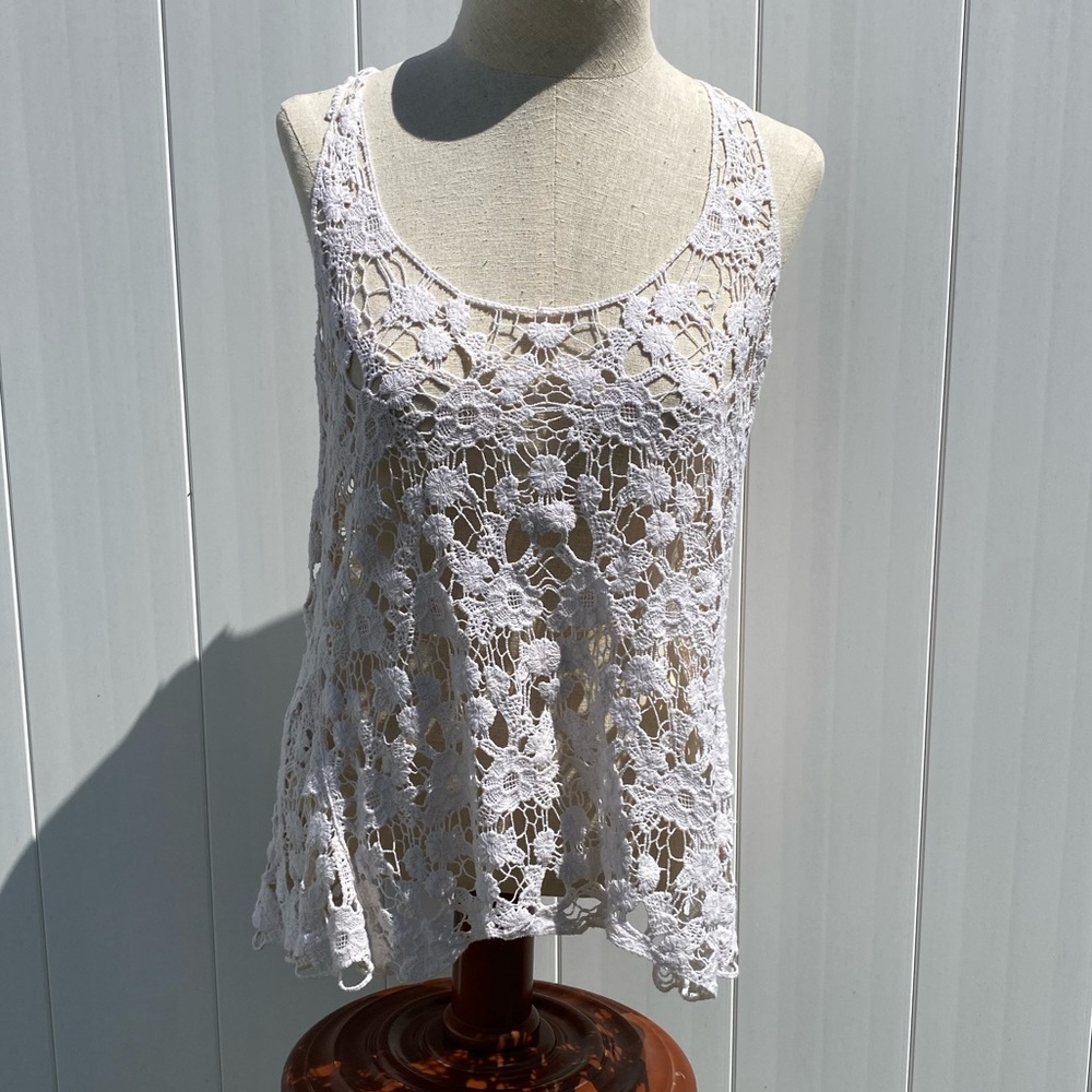 Beautiful lace tank one size for all
